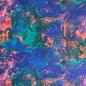 Preview: Viskose-Webware royalblau-pink-lila